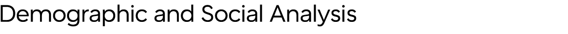 Demographic and Social Analysis (DASA) Program Wordmark